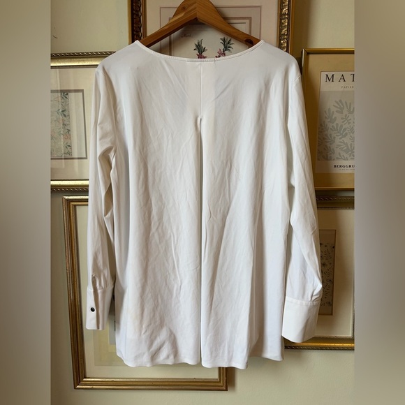 ADAY Something Tailored Shirt White Large - Picture 8 of 12
